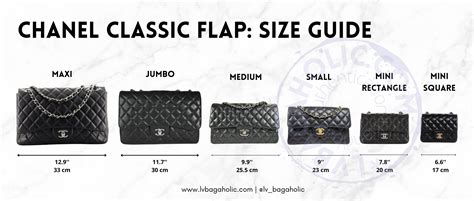 chanel flap bag dimensions